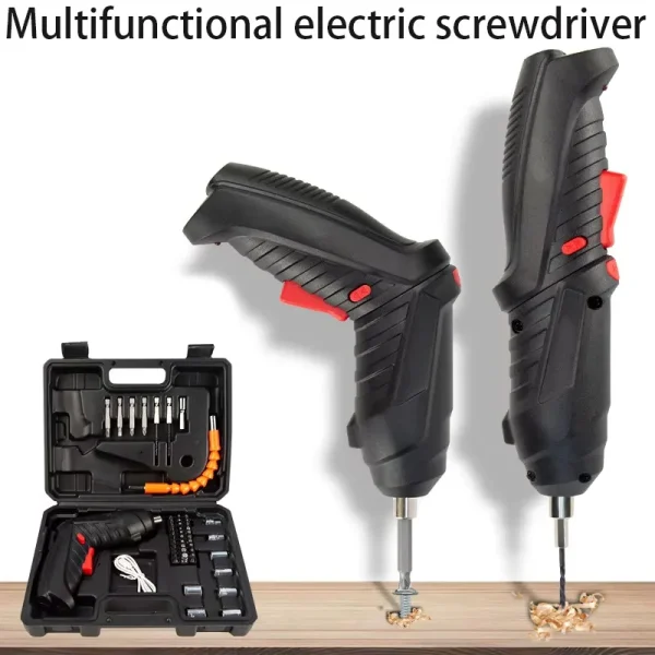 Electric Screwdriver Battery Rechargeable Cordless Screwdriver Powerful Impact Wireless Screwdriver Set Mini Drill Power Tools - Image 3