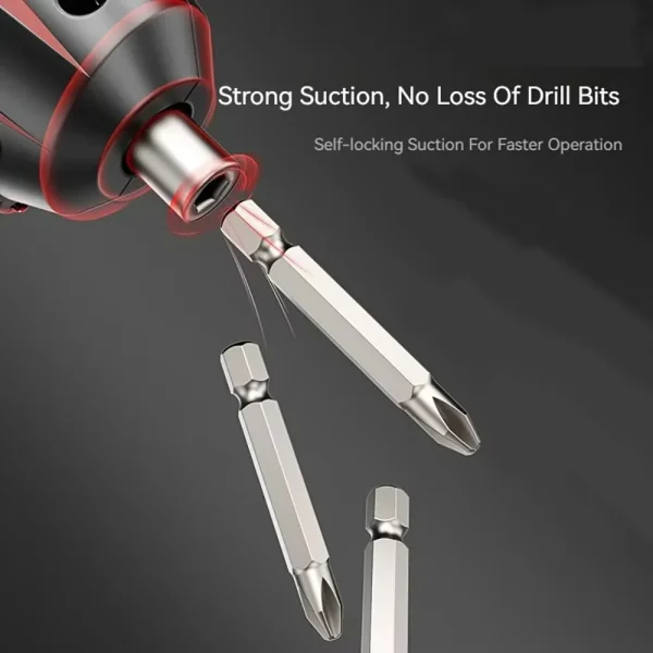 Electric Screwdriver Battery Rechargeable Cordless Screwdriver Powerful Impact Wireless Screwdriver Set Mini Drill Power Tools - Image 4